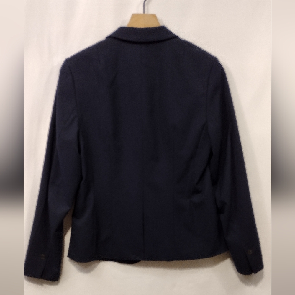 NWT H&M Tailored Blazer Women's S Blue Office Career Retro 90s Y2K Work - Picture 5 of 11